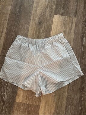 Hollister pinstripe shorts